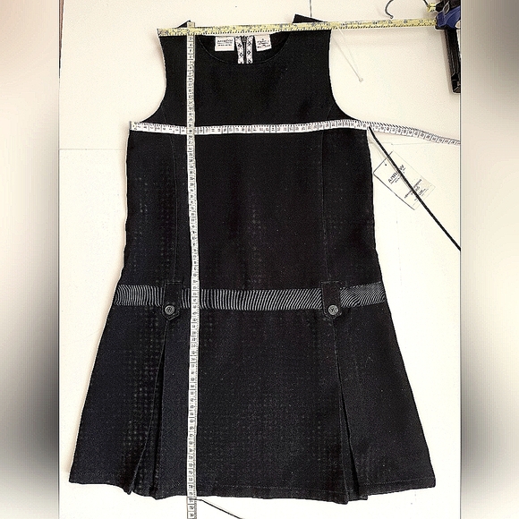 ARROW Schoolwear Uniform dress, Girls' Plus Drop Waist Jumper with White Top New - Picture 4 of 11